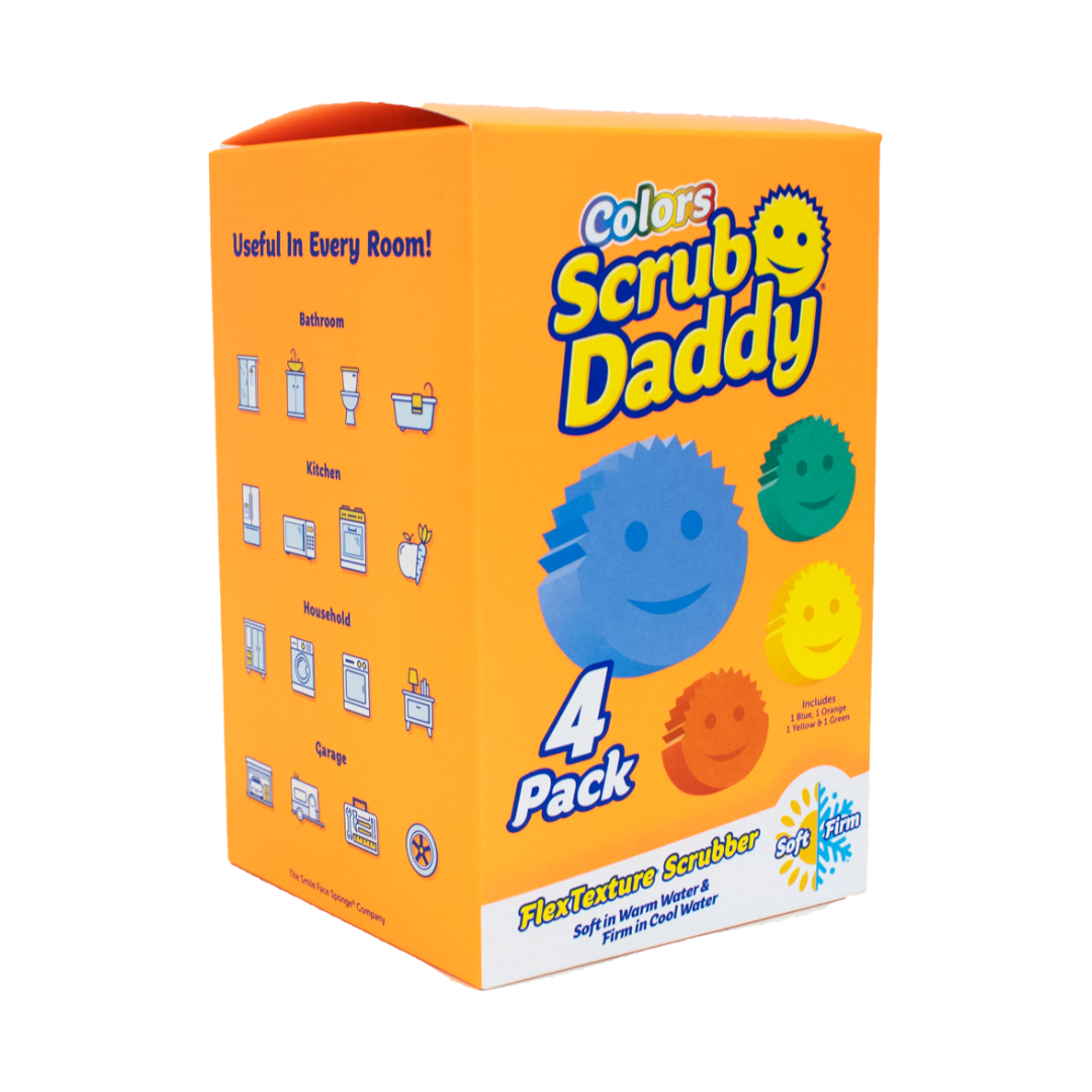 Scrub Daddy Colors 4 Pack – Scrub Daddy