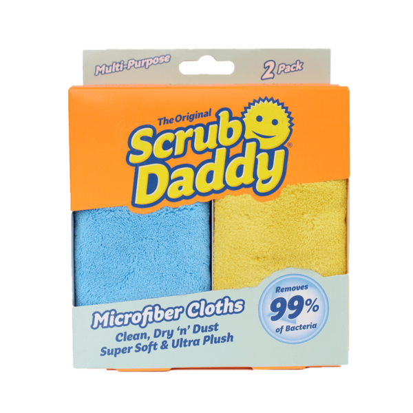 Scrub Daddy, Other, Scrub Daddy Scrub Mommy Christmas 2 Pack And  Microfiber Cleaning Cloths