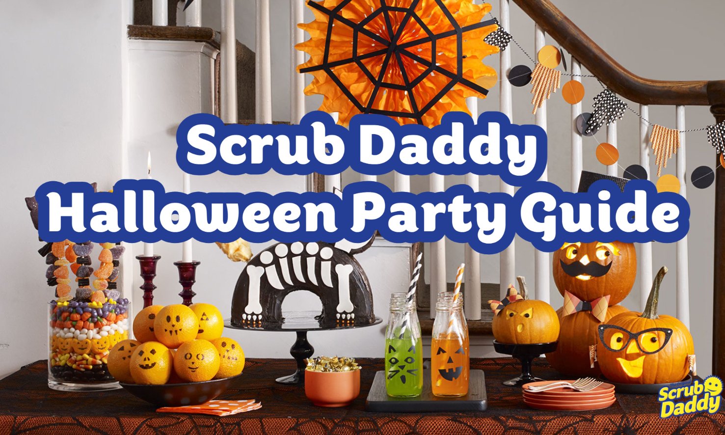 How To Plan A Last Minute Halloween Party - Scrub Daddy PL