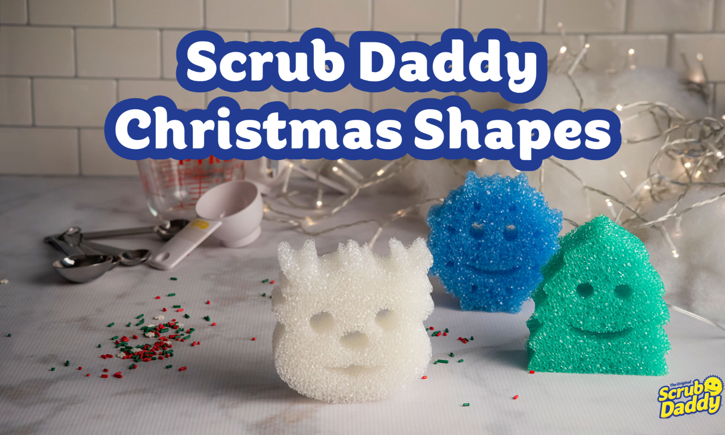 Scrub Daddy Christmas Seasonal Decor
