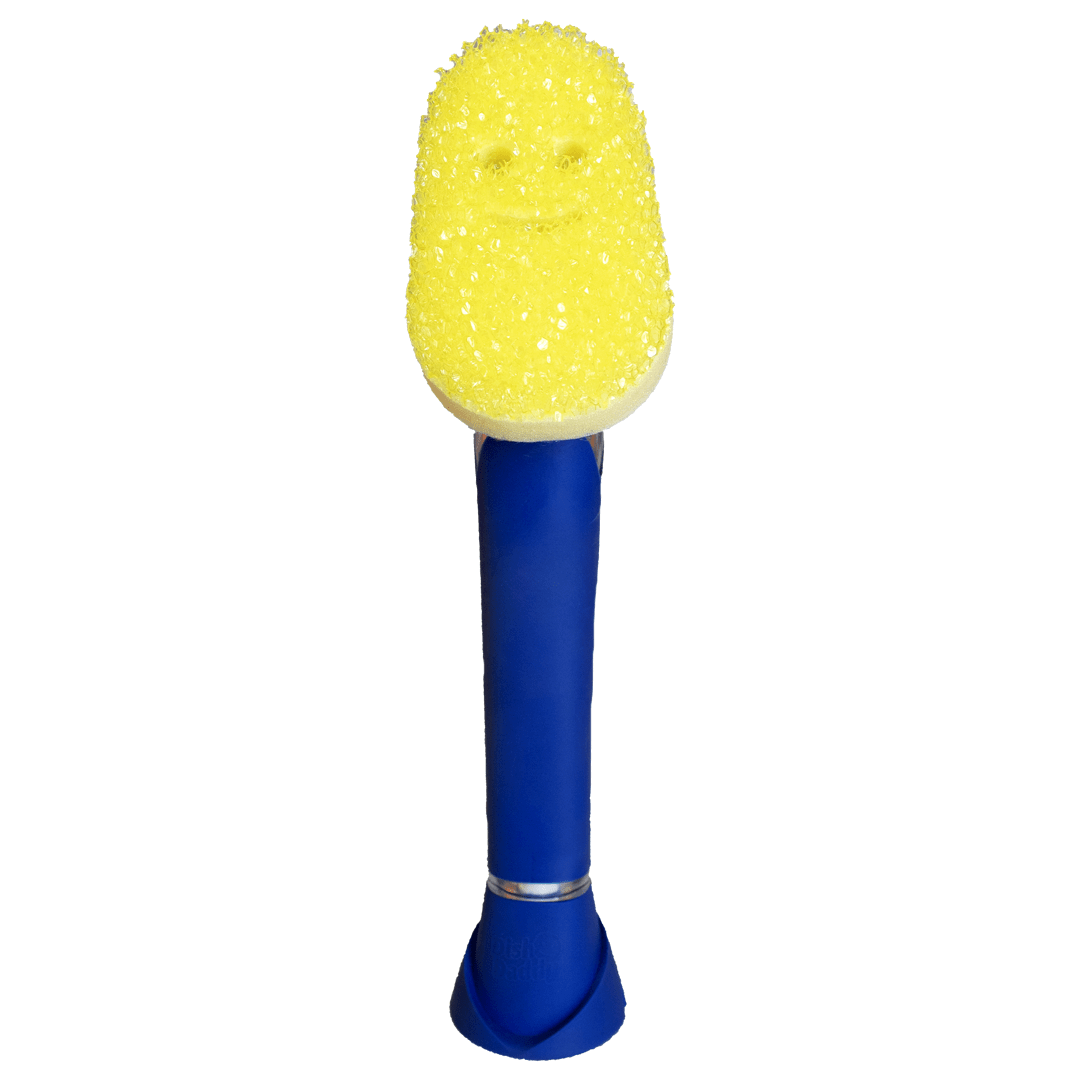 9pc Dish Daddy Soap Wand with Interchangable Cleaning Heads by Scrub Daddy