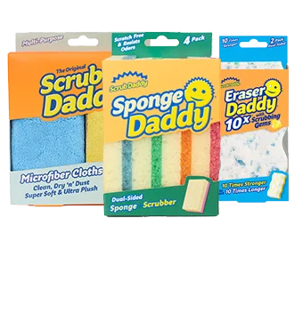 Dremel Scrub Daddy Microfiber Sponge with Scouring Pad (10-Pack