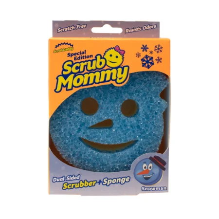 Scrub Daddy Dual-Sided Sponge and Scrubber - Scrub Mommy Cat Shape -  Scratch Free, Odor Resistant, Multi-Surface, Soft in Warm Water, Firm in  Cold