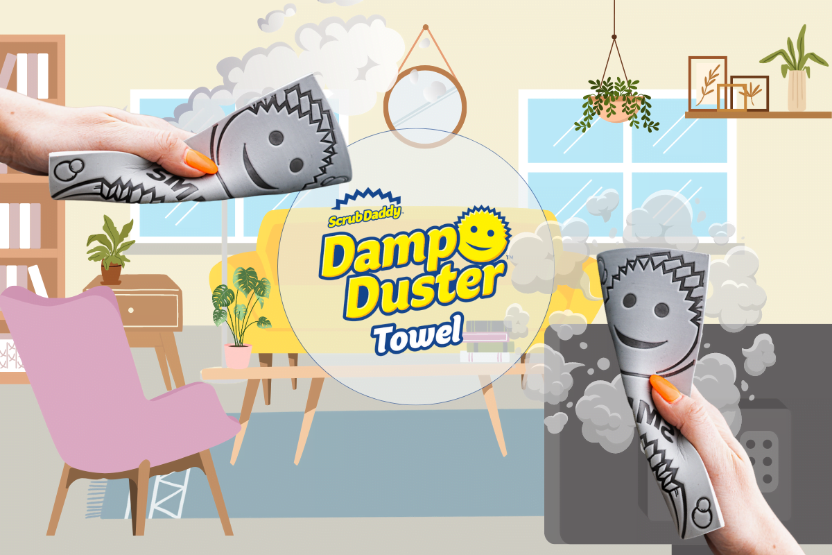 I Tried the Scrub Daddy Damp Duster &  Version!
