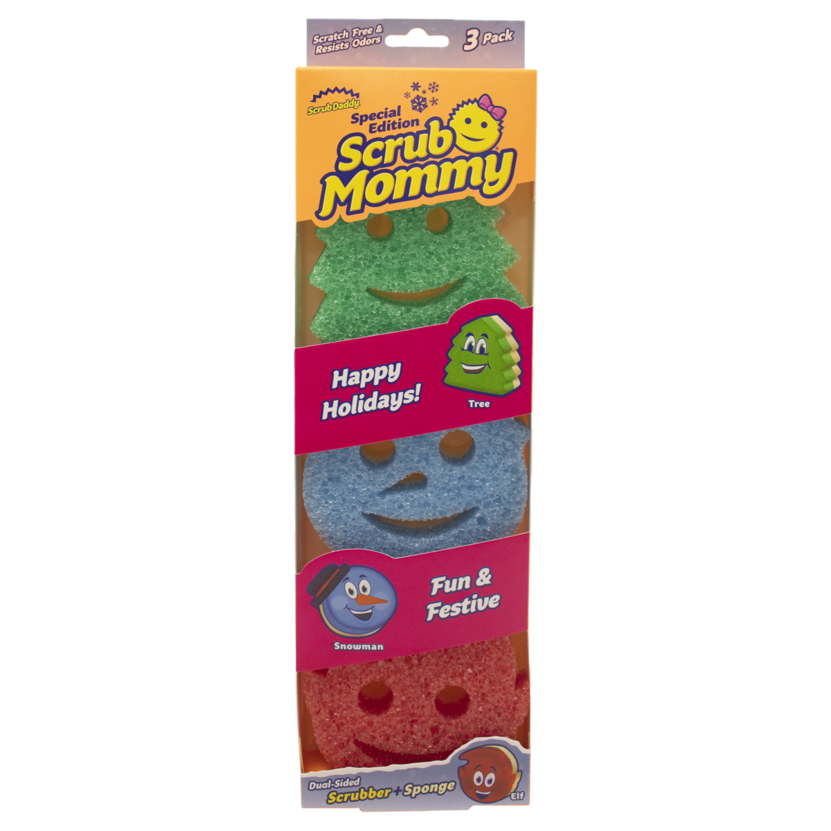 Scrub Mommy Winter Shapes 3-Pack